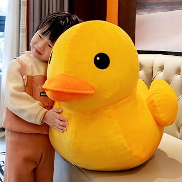 Plush, Large, Realistic, Realistic Plush, Duck, Cushion, Life-like, Side Sleep, Miscellaneous Goods, Animal, Healing, Moving, Gift, Celebration, Cute, Christmas, 19.7 inches 50 cm, Birthday