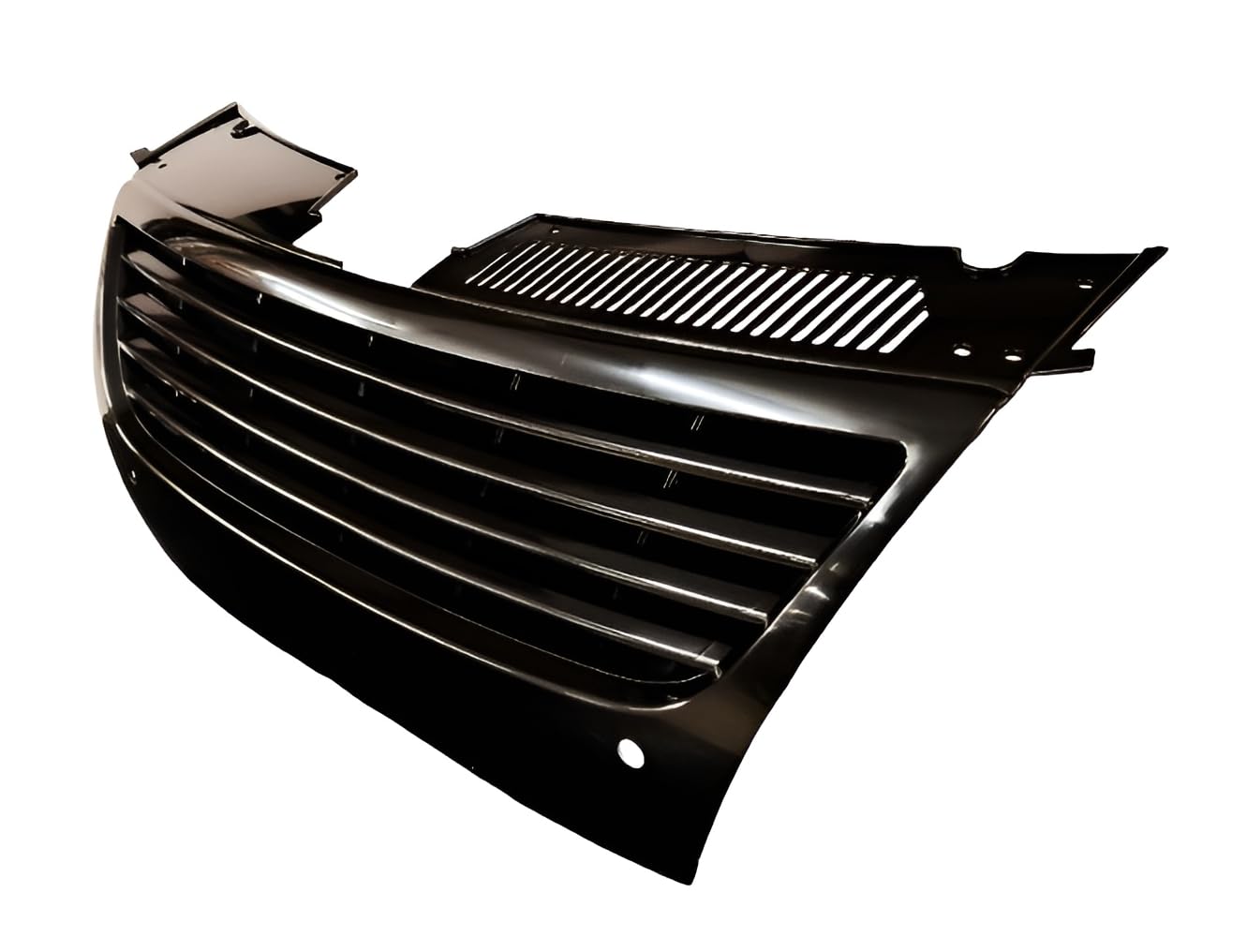 Kühler- Sport- Front- Rippen- Grill ohne Emblem Schwarz mit PDC Öffnungen