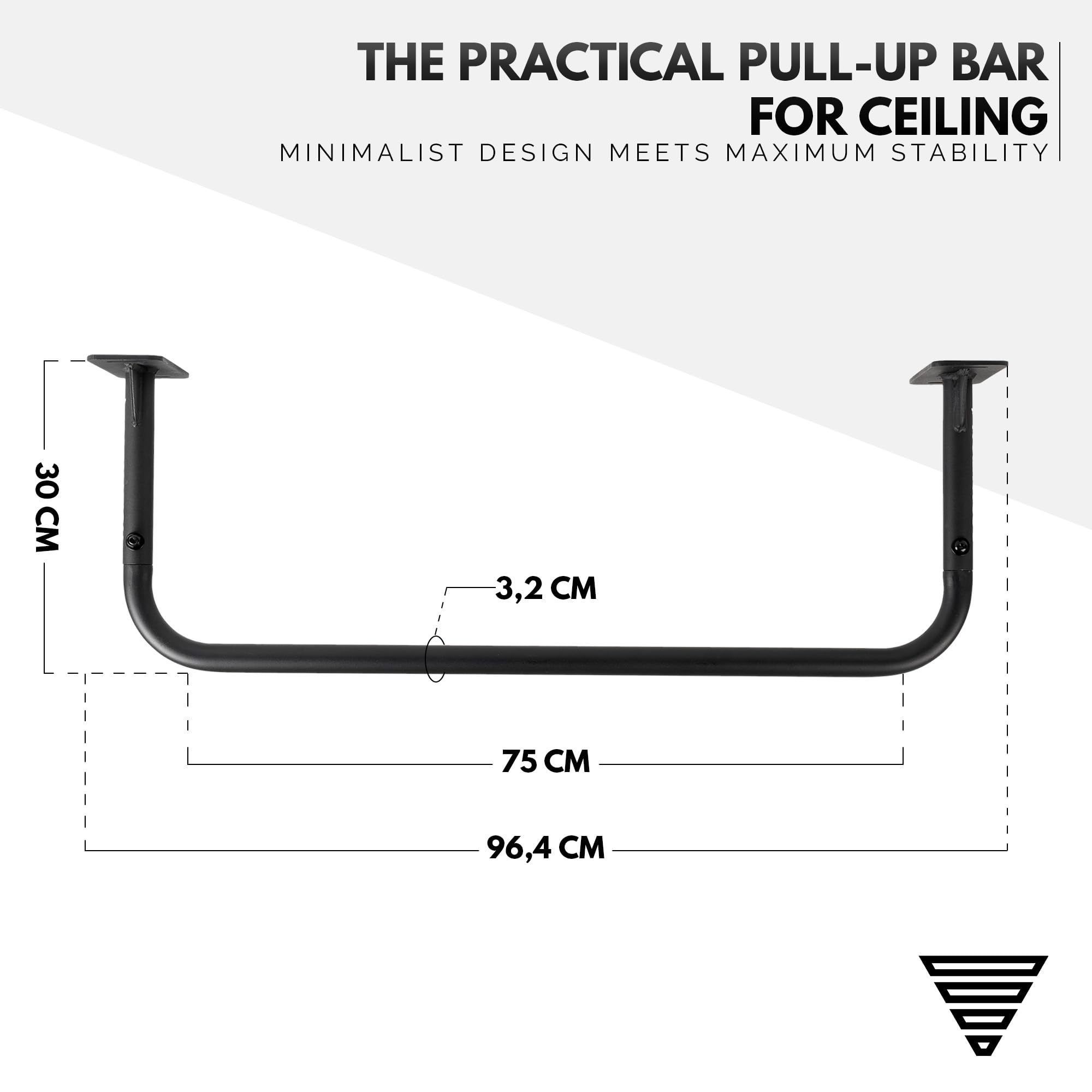 Barra Horizontal para Puerta, Barra de Dominadas para Ejercicios Multiusos en Ca Barra Horizontal para Puerta, Barra de Dominadas para Ejercicios Multiusos en Ca