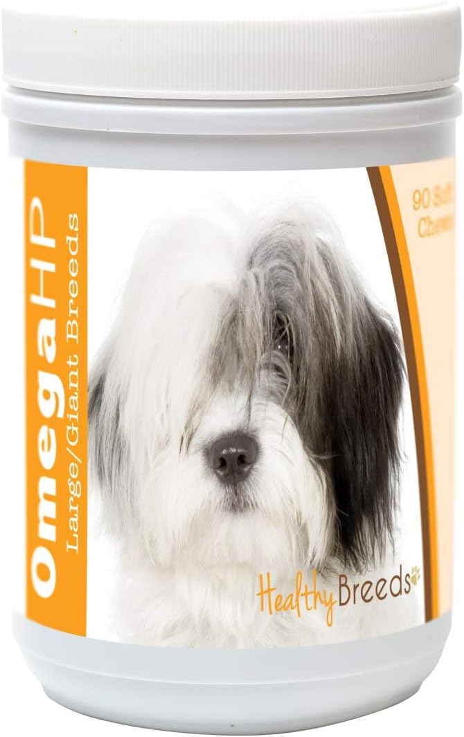 Pampered Pets Old English Sheepdog Omega HP Fatty Acid Skin & Coat Support Soft Chews44; 90 Count