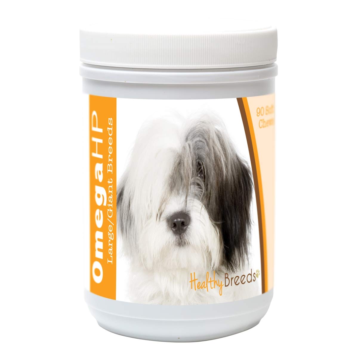 Pampered Pets Old English Sheepdog Omega HP Fatty Acid Skin & Coat Support Soft Chews44; 90 Count