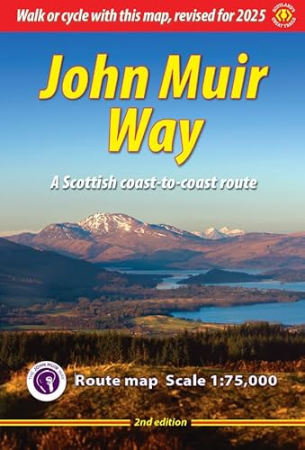 John Muir Way (Route Map): A Scottish Coast-To-Coast Route