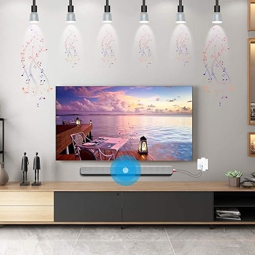 Miniatura 6 de Sengled Pulse AMP - Adaptador de audio de subwoofer inalámbrico para mejorar los graves de un sistema de altavoces de sonido de pulso, requiere un