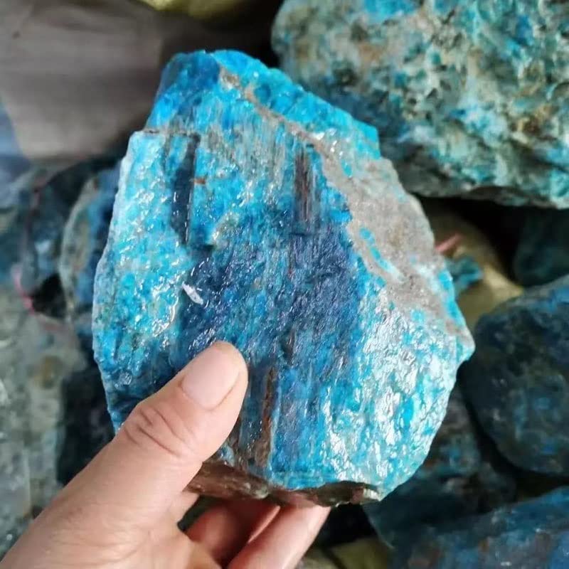 Apatite quartz stone natural de 400g para decoración mineral 3