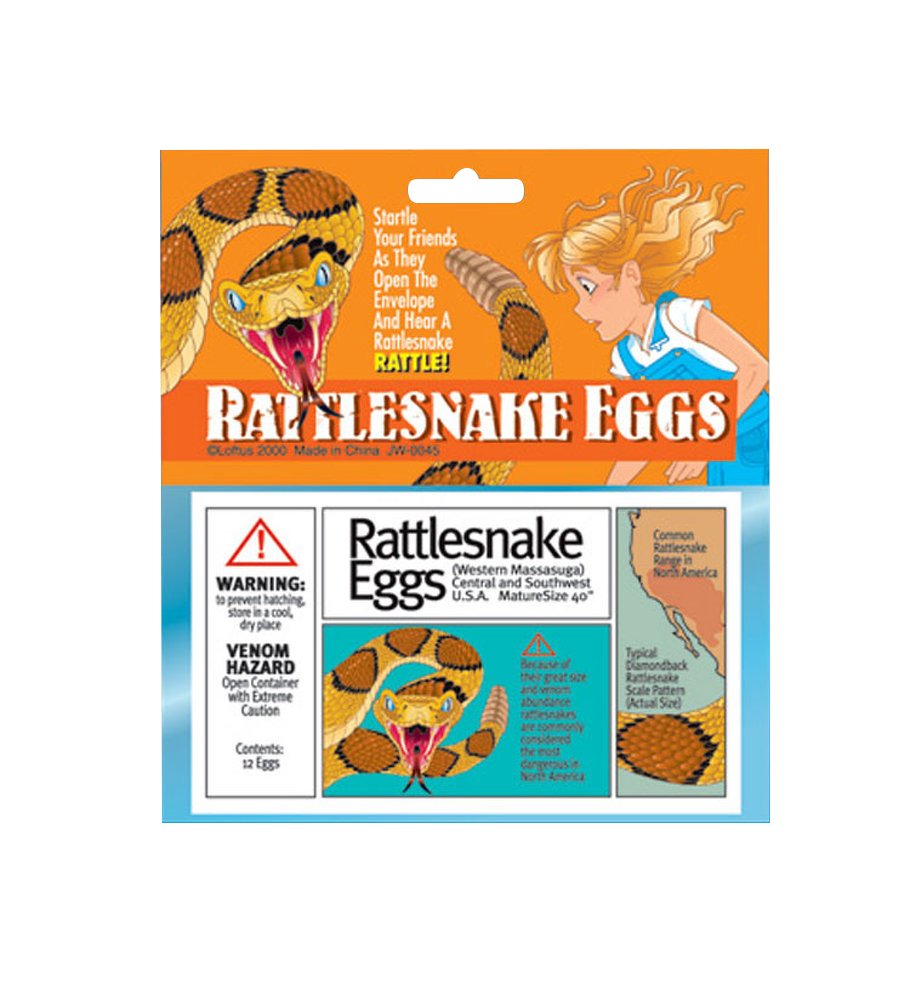 Loftus InternationalRattlesnake Eggs