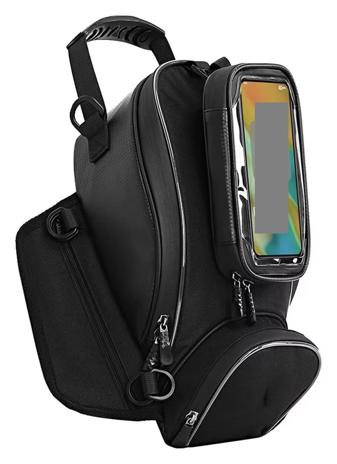 Moto Paraurti Borsa Bagagli per Moto Sella Kit Attrezzi Stivaggio Borsa A Sgancio Rapido Guida Serbatoio Schermo Touch Telefono Porta