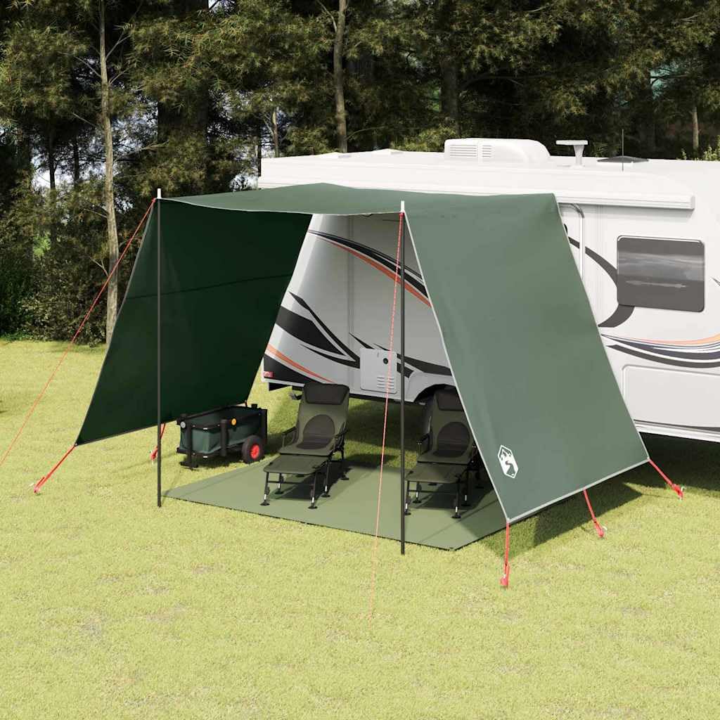 Wasserfester Tarp aus Polyester x x mit UV-Schutz und wasserdichtem Material, vielseitig für Camping, Outdoor, Trekking und Garten, inklusive Tragetasche und Zubehör
