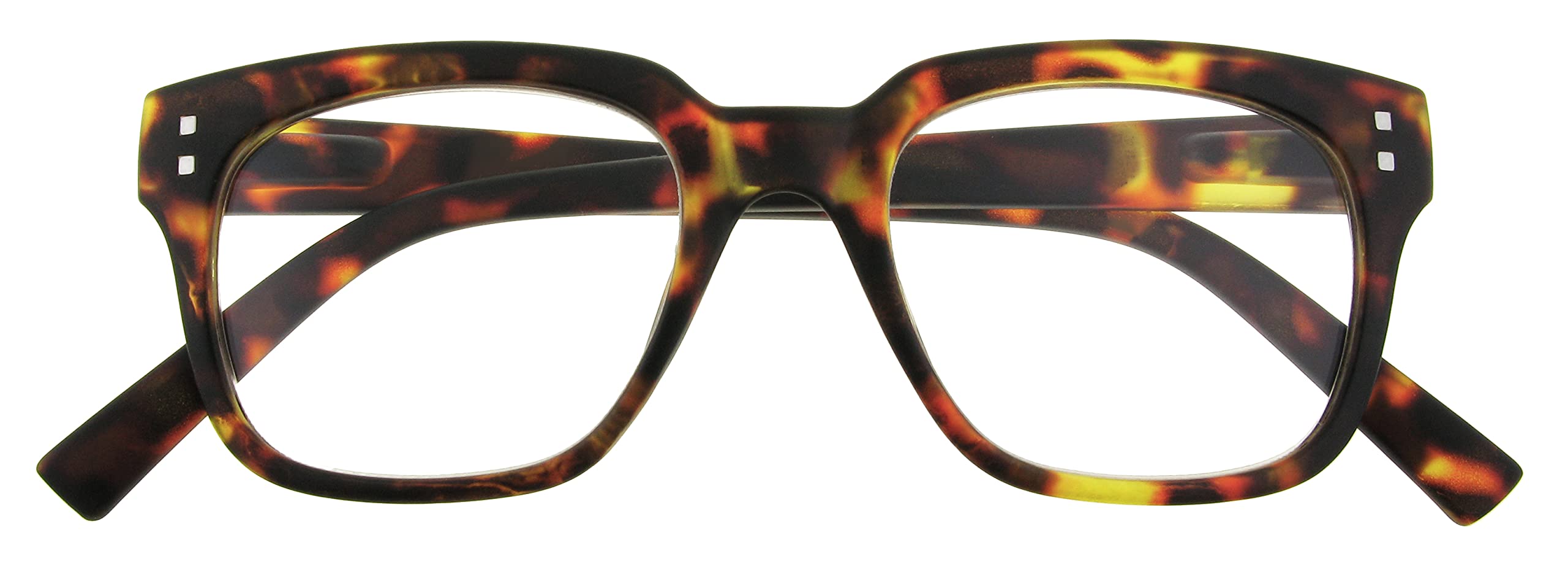 Goodlookers Unisex Tortoiseshell Reading Glasses 'Weybridge' +3.50