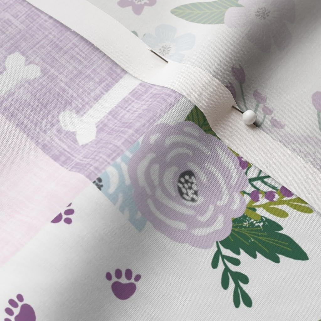 Spoonflower Fabric - Dachshund Pet Cheater Quilt Top Black Tan Dogs Breeds Weiner Printed on Cotton Poplin Fabric by The Yard - Sewing Shirting Quilting Dresses Apparel Crafts