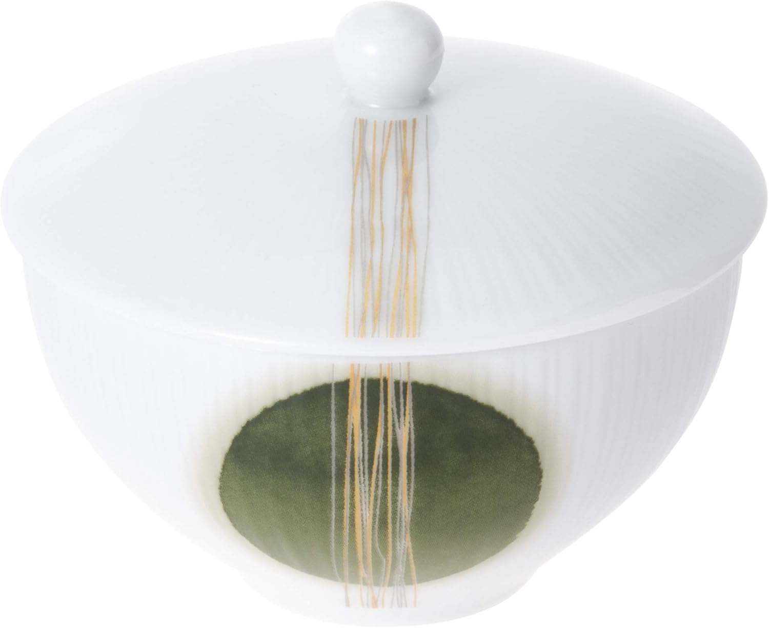 Noritake WY1011/1658 Noritake Teacup (with Lid and Pot) Set, 5.3 fl oz (160 cc), Everleaf Grass Tea Cup, 5 Pieces, Pot: 1, Fine Porcelain