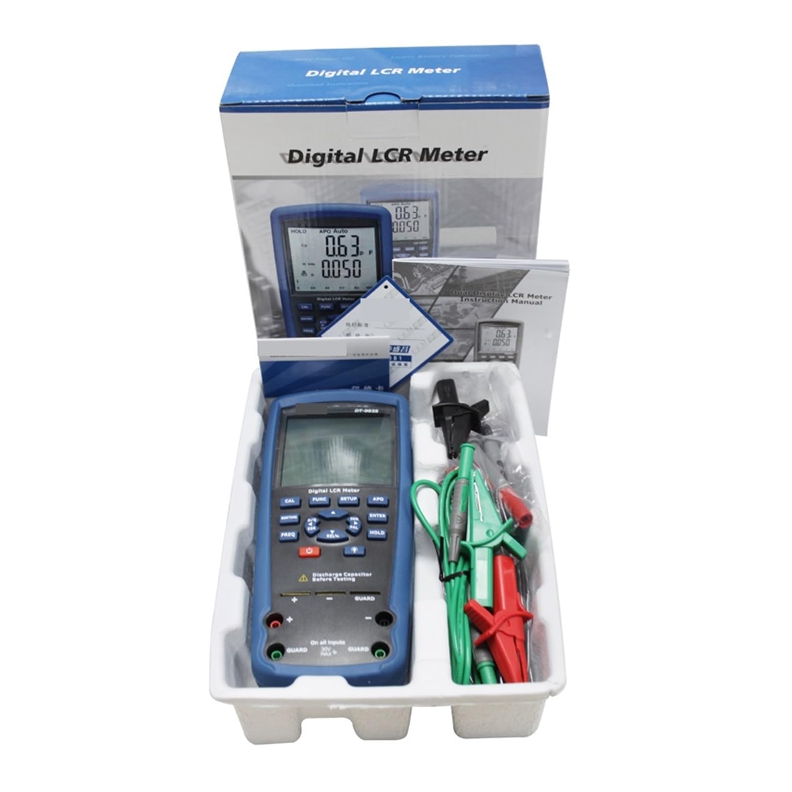Tisch-LCR-Messgerät, Digitaler LCR-Tester, Multimeter-Tester, Testtisch Für Elektrische Induktivität, Kapazität Und Widerstand