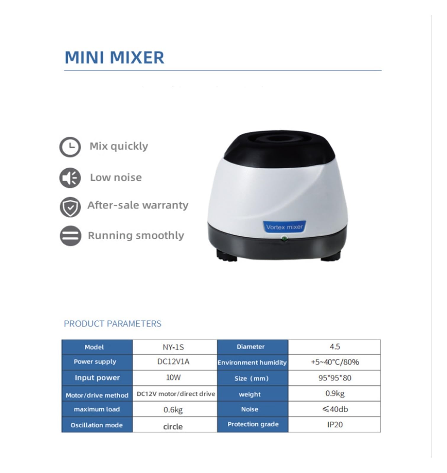 Labor Oszillator Shaker, Mini-Mixer, 4000 U/min, Tattoo-Pigment, Nagellack, flüssige Tinte, Mixer, Laborschüttler, Laborausrüstung