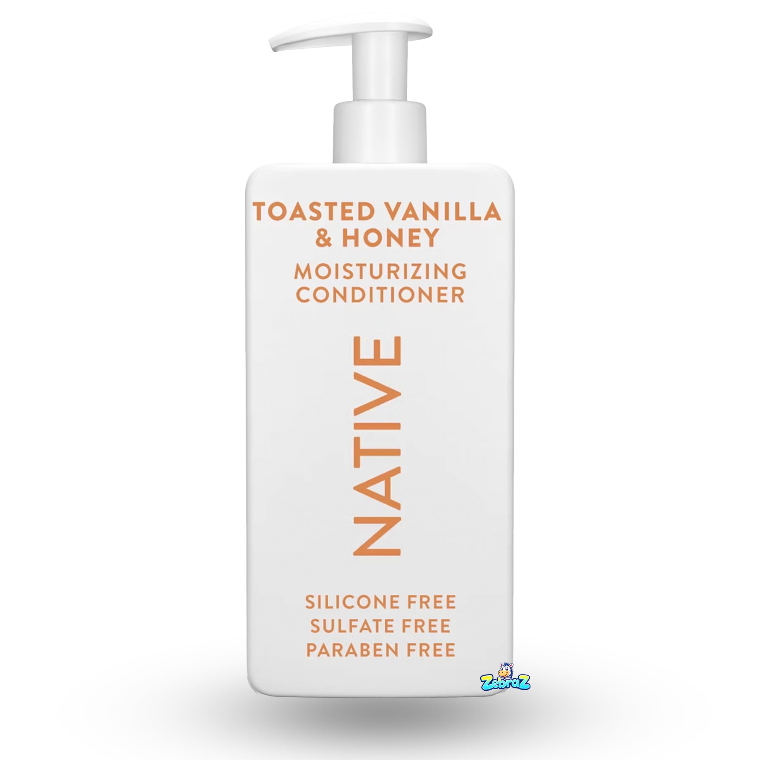 Native Toasted Vanilla & Honey Shampoo and Conditioner, 8.25 oz Pack of 2