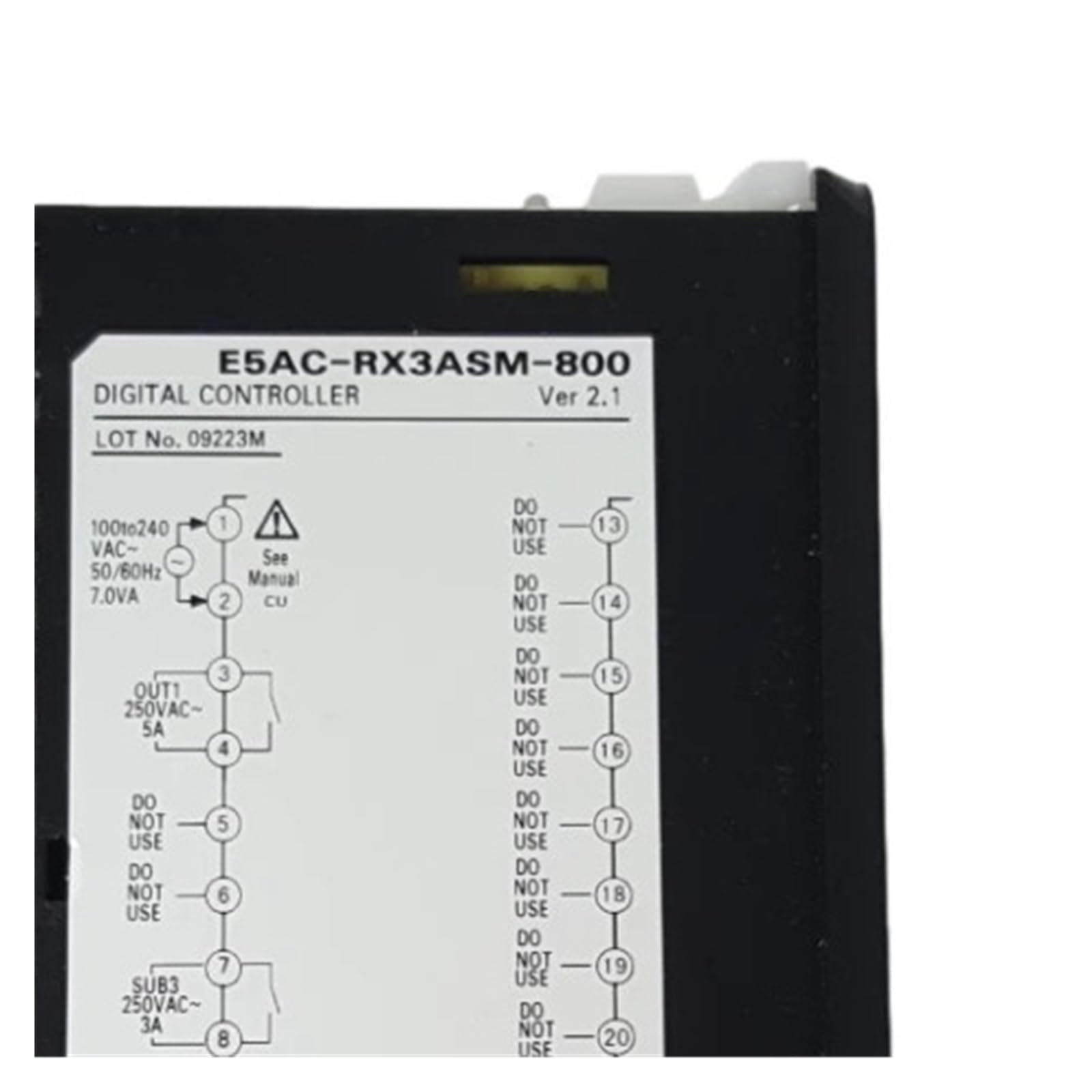 Regulator temperatury E5AC-RX3ASM-800Sensor