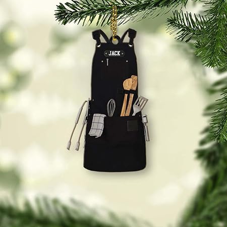 "I Love Cooking Under Pressure" Pressure Cooker Christmas Ornament - 4" Resin Decor, Gift For Cooks