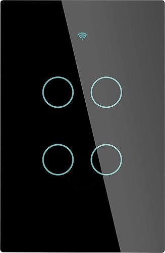 Miniatura 23 de MOES ZigBee Smart Touch Wall Light Switch,Requires Tuya ZigBee Hub,No Neutral Wire/N+L Wiring,No Capacitor,Smart Life Tuya 2/3 Way Remote Control