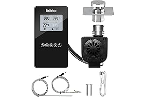 Automatic Smoker Temperature Controller with Dual Probe