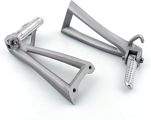 Miniatura 2 de Kit de soporte de clavijas de pie de motocicleta, soportes para reposapiés del pasajero trasero, soportes de montaje para Yamaha YZF R6 YZF-R6