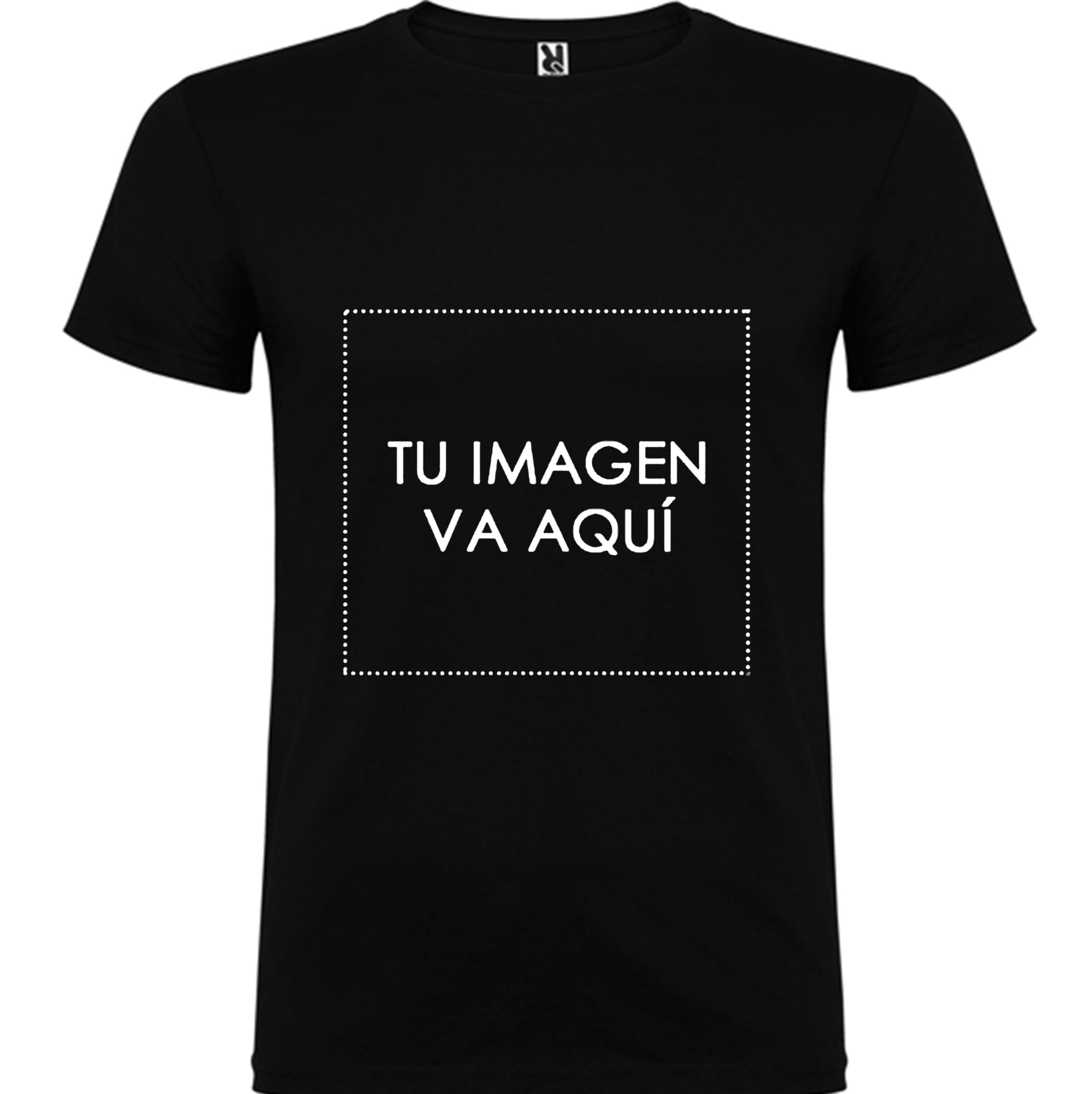 Camiseta Personalizada Manga Corta 100% Algodón Impresión Directa Ambos Lados