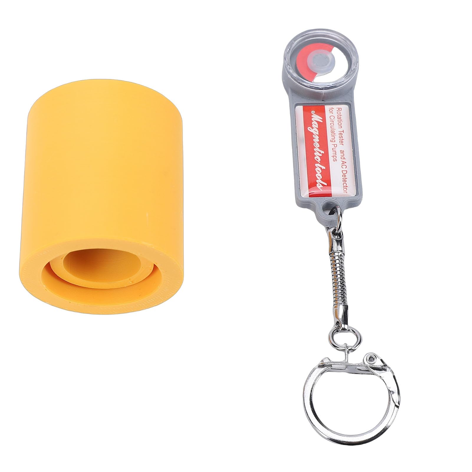Aramox Testeur de Rotation de Pompe de Circulation de Chauffage, Indicateur Visuel en PVC pour Test de Solénoïde, Outil Compact pour Techniciens CVC et Plombiers