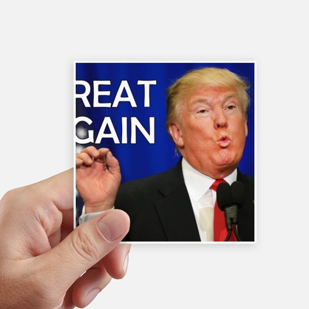 Sticker Trump intéressant pour personnaliser votre ordinateur et moto