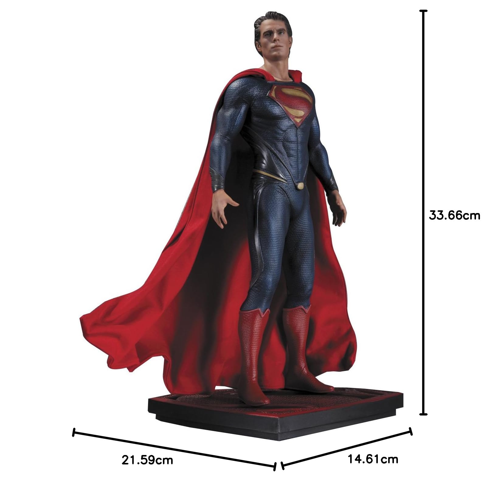 Superman 1:6 Scale Man of Steel Iconic Statue : Amazon.co.uk: Toys