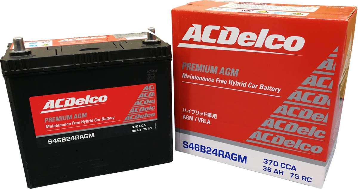 Amazon.co.jp: ACDelco［エーシーデルコ］ AGMS46B24R ハイブリッド車