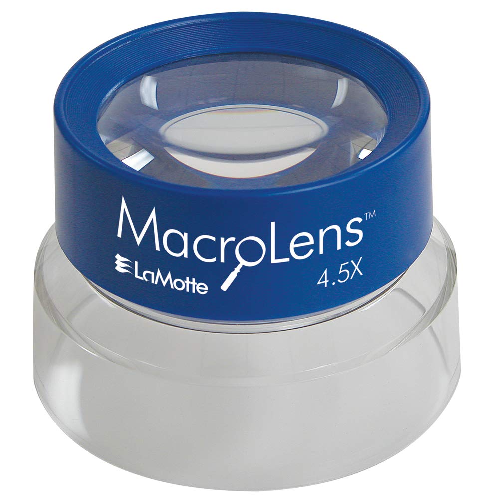 Lamotte Macrolens, 4.5X Magnification, 4" In Diameter