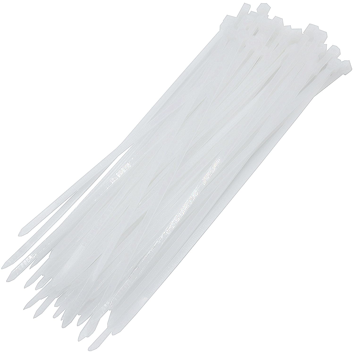 Cable Zip Ties - 100 Pack, Strong & Durable -16 Cable Zip Ties - 100 Pack, Strong & Durable -16