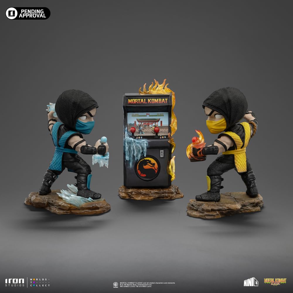 Amazon.com: Mortal Kombat: Scorpion vs. Sub-Zero Arcade Minico