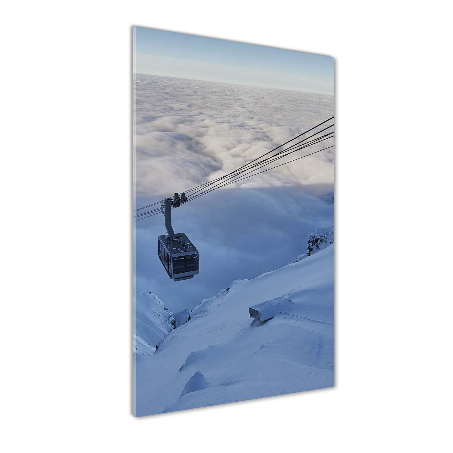 Tableau en Verre Acrylique Tulup | Déco Murale Premium 60x120 Paysage Lumineux