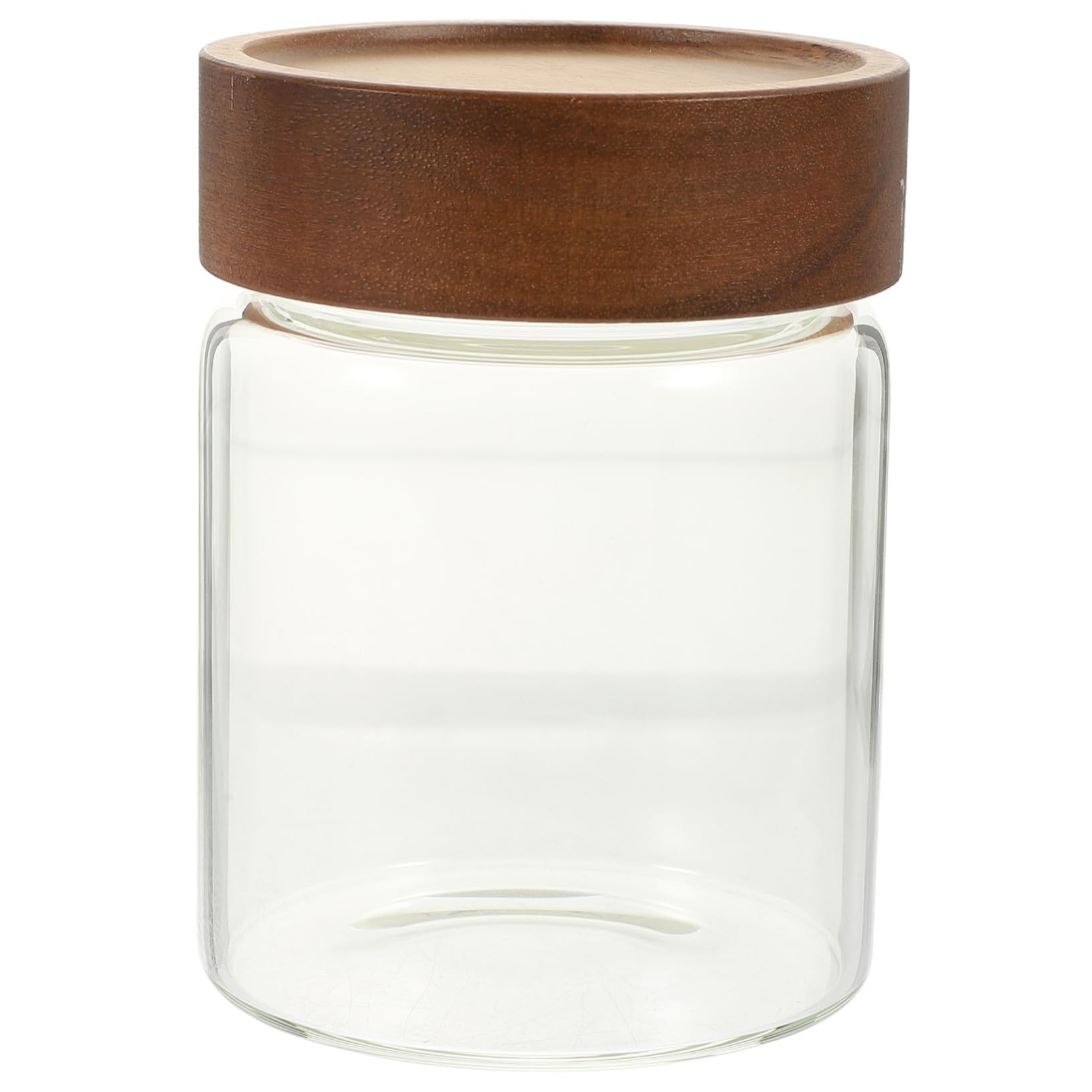 Alipis Glass Jar Glass Kitchen Canisters Storage Canisters Snack Storage Bottle Tea Storage Canister Grain Jars Candy Storage Holder Sealed Jar Sealed Grains Storage Jar Glass Tea Jar