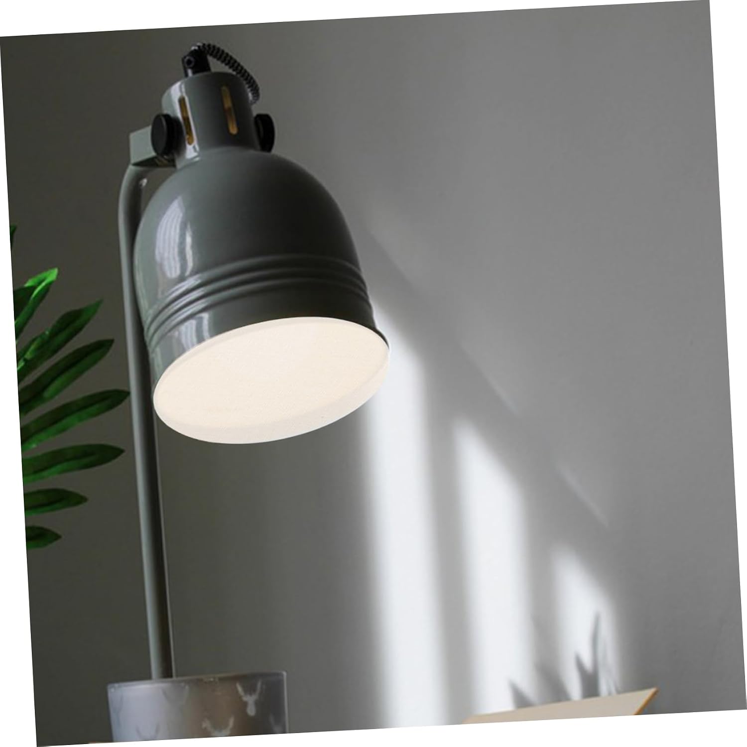 Uonlytech Children's Anti-Dazzle Ceiling Lamp Shade High Temperature Resistant Soft Light Diffuser for Boys and Girls Rooms 2-Piece Set Fabric Lampshade Cover