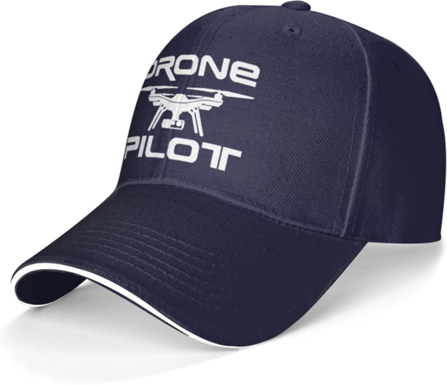 fifbird Drone Pilot Baseball Cap Classic Adjustable Hat Navy