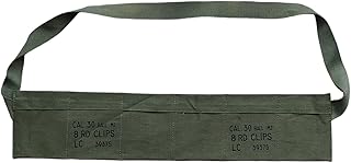 WWII US Army Cotton Cloth Bandolier for M1 Garand Cotton Cloth Cover Single Piece - Generic