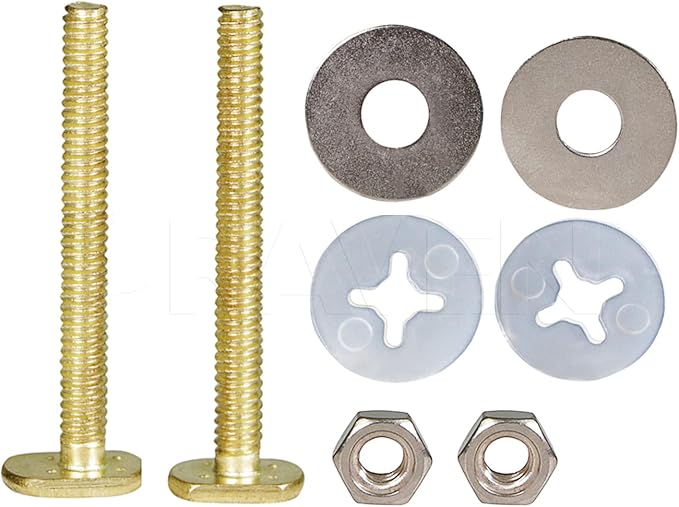 Tornillos para sanitarios RAVEN, 5/16 x 3-1/2 pulg, pack 200 miniatura 2