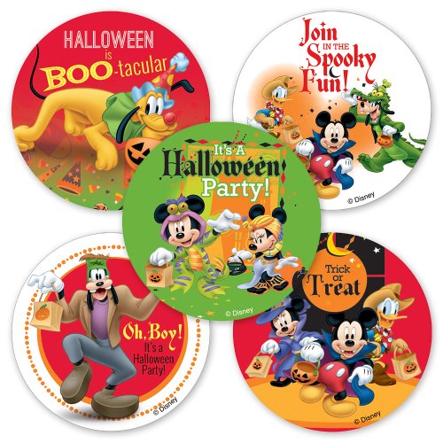 Halloween Mickey Mouse Stickers - 75 Per Pack