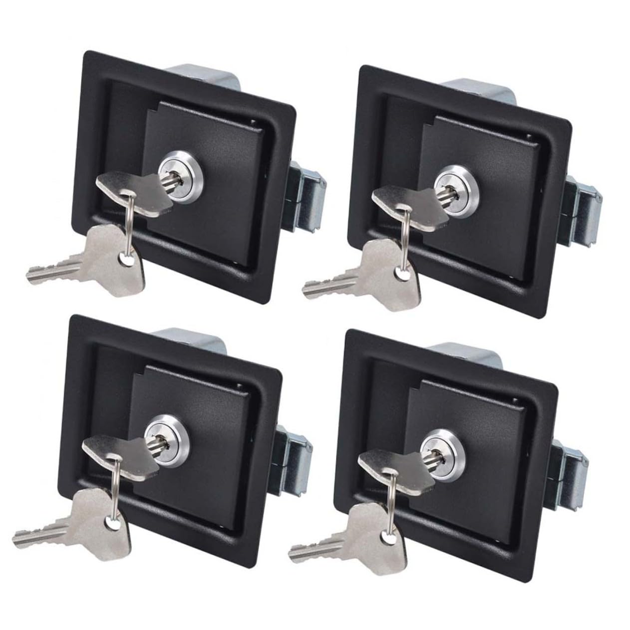 Zerodeko Cerradura para Caja de Herramientas de Remolque A1215 4piezas