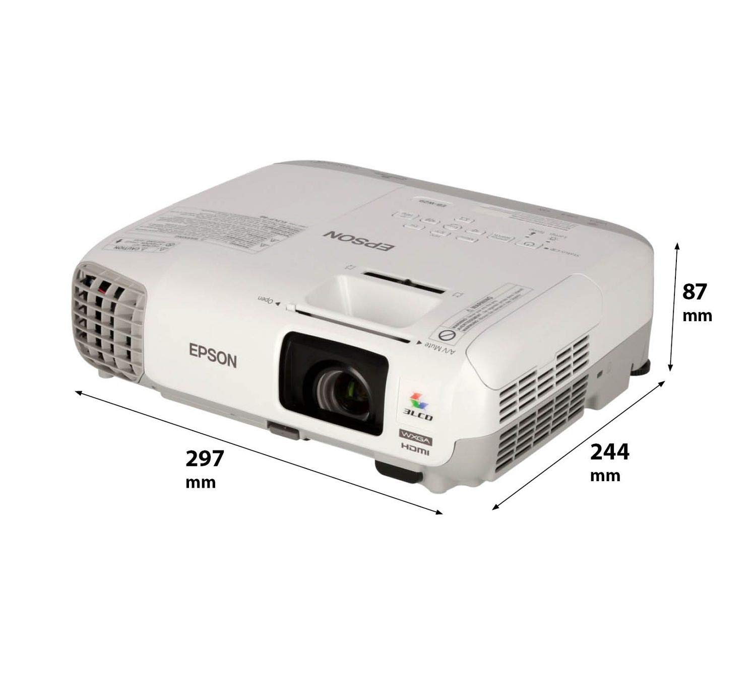 EPSON eB-w29 projecteur wXGA 1280 x 800 16:10 3000 lu