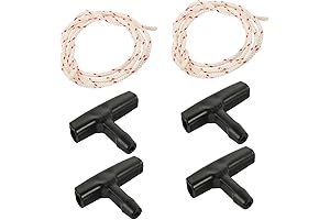 jojofuny 2 Sets Drawstring Ladder Attic Access Door Pull Cord Garage Door...
