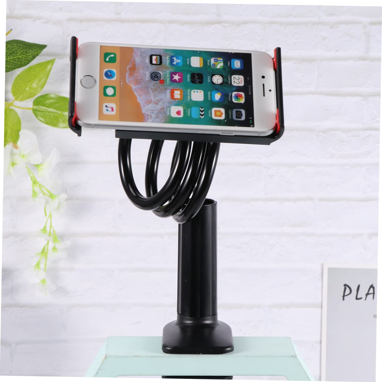 DOITOOL 360° Rotation Phone Tablet Stand Compact Desk Phone Shelf Computer Holder for 3.5-6.3 Inch Lightweight Versatile