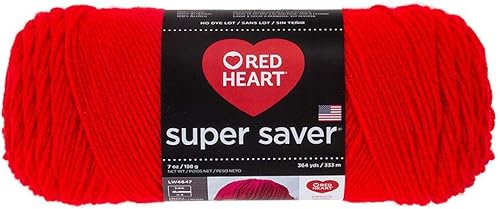 Red Heart Hilo Hot Red Heart Super Saver