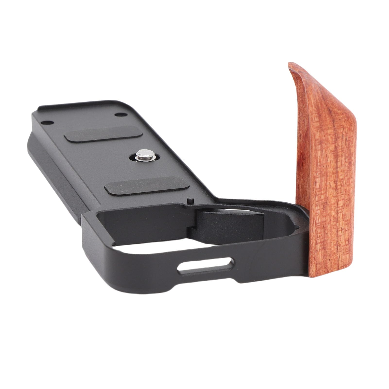Alomejor Aluminum Alloy Handgrip L Shape Grip for A7C2 (BLACK) | Materiale in legno, Sgancio rapido, Compatibile con le fotocamere A7CR A7CII