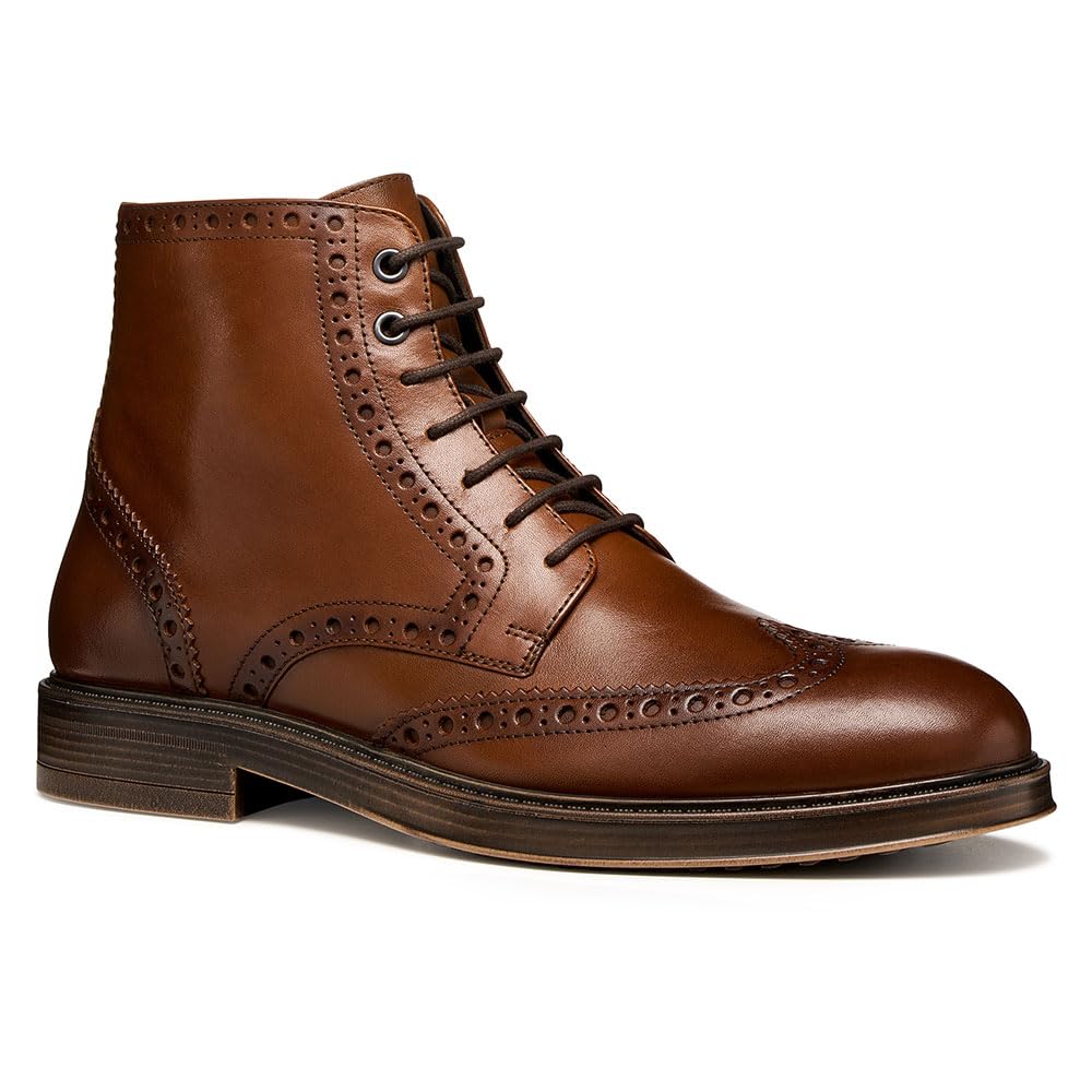 Geox U Henreys, Stivale alla Caviglia Uomo