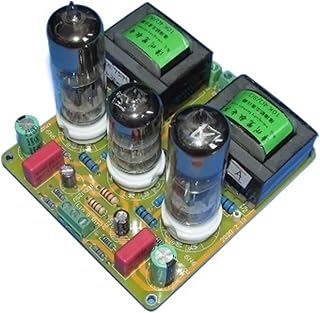 6N1 Push 6N6 Tube Push-Pull Small Power Amplifier Board 1.5WX2 Stereo, 4Ω 8Ω Output, Miniature Amplifier is Available (Color : with Tubes)