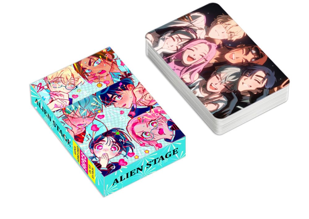 Amazon.co.jp: アニメエイリアンステージカードフォトカードセット、96