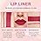 evpct 1Pcs Plum Red Matte Lip Liner & Lipstick Set Kit for Women - Long Lasting, Waterproof, 24 Hour Lipstick & Lip Liners Combo