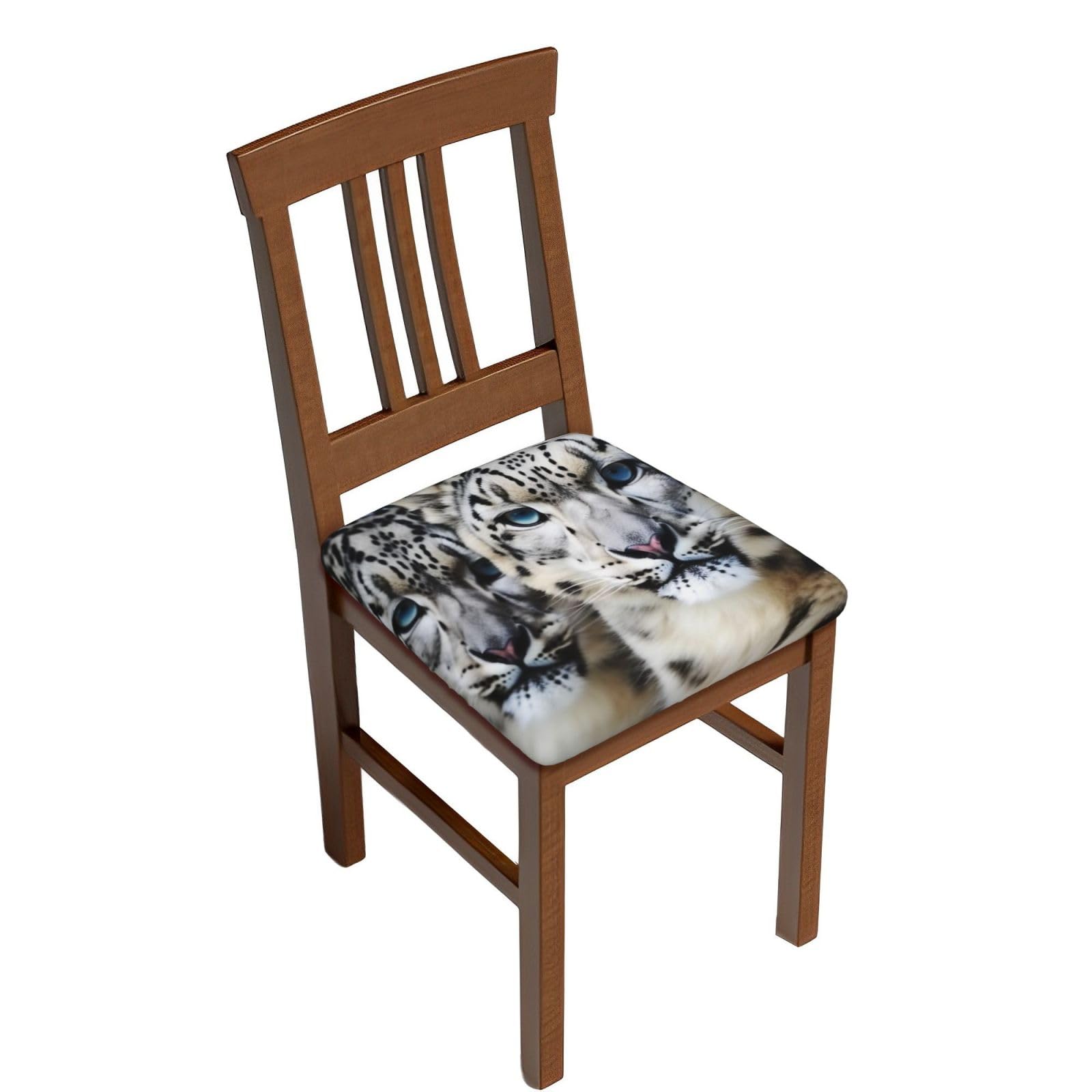 Housses de tabouret de bar lavables et extensibles à motif animal
