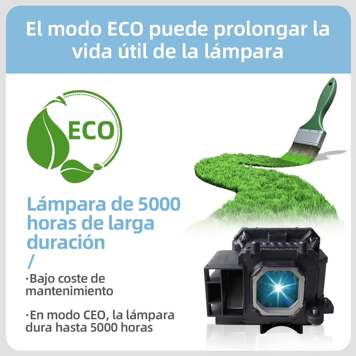 NP17LP Lampada proiettore di ricambio con alloggiamento per NEC M300WS, M350XS, M420X, P350W, P420X Videoproiettore