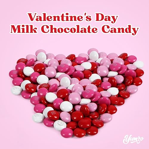 Miniatura 4 de Caramelos de San Valentín M&M's - Mezcla de cupido de chocolate con leche para regalo romántico de San Valentín, delicias de M&Ms Candy con leche